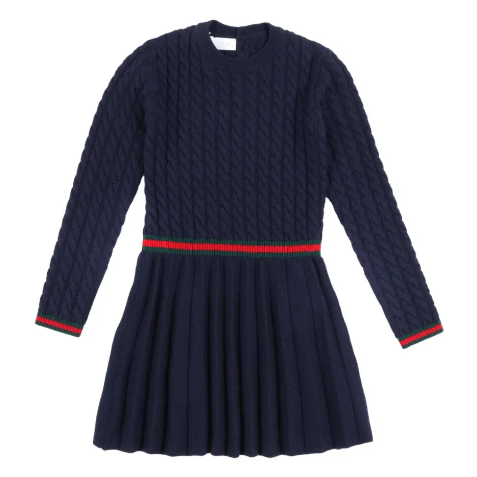 Abito in maglia di lana