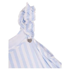 Abito Righe Riga Lino Vis