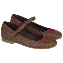 Baleriny Paisley Jacquard