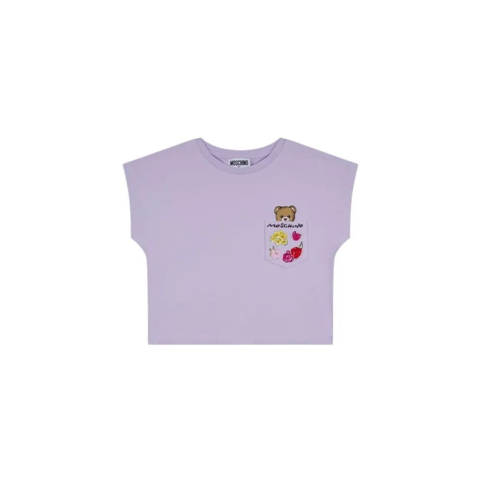 Bawełniana koszulka polo z misiem Teddy Bear