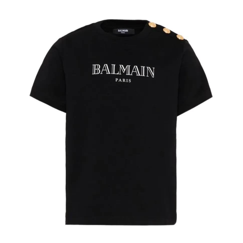 Bawełniany T-shirt z logo