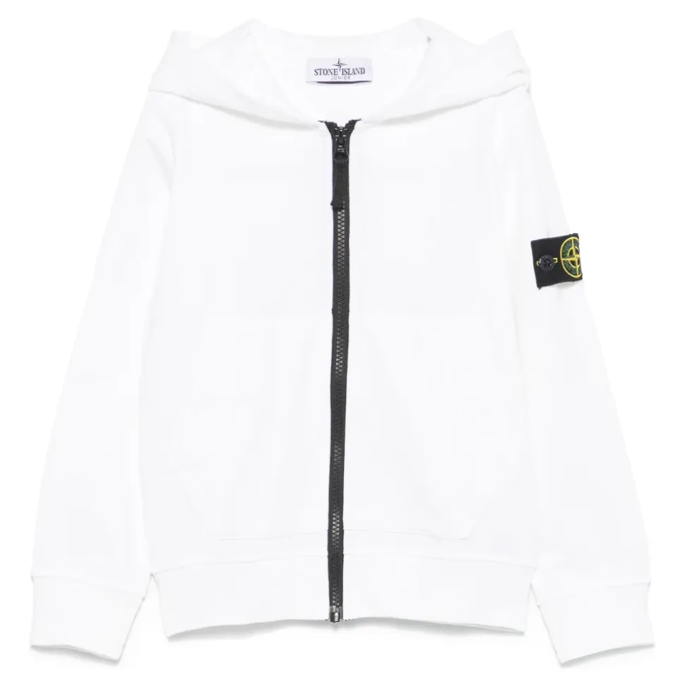 Biała Bluza Stone Island V0001