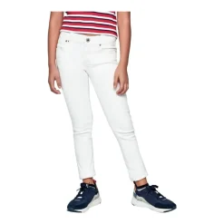 Białe Skinny Pixlette Jeans