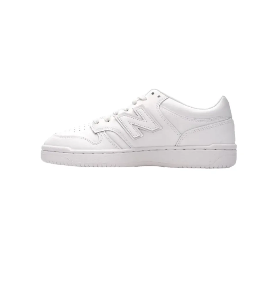 Białe Sneakersy 480 w Klasycznym Stylu