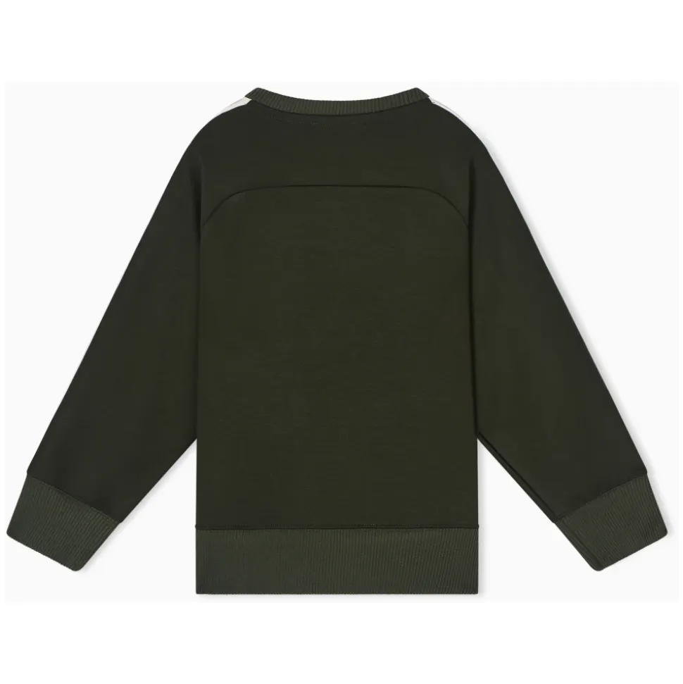 Bluza Crewneck z Haftowanym Logo