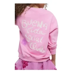 Bluza z haftowanym słońcem