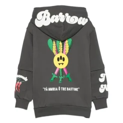 Bluza z kapturem i kieszenią kangurzą Wzór