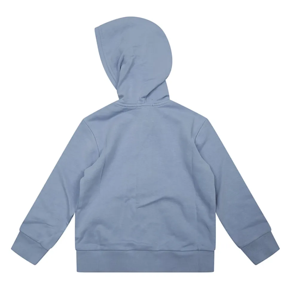 Bluza z kapturem rozpinana na całej długości z tkaniny French Terry