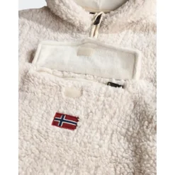 Bluza z Kapturem Zapinana na Pół Zamek
