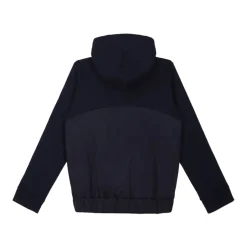 Bluza z kapturem z haftowanym logo