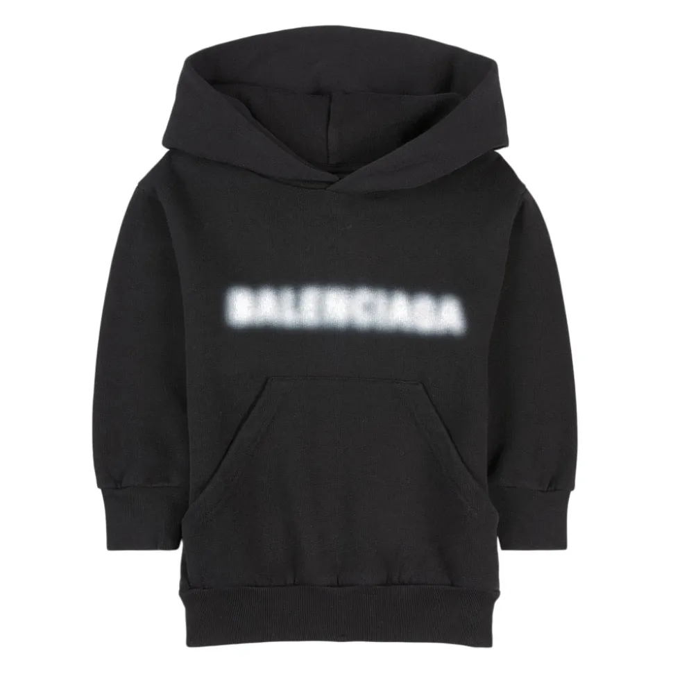 Bluza z Logo z Okrągłym Dekoltem