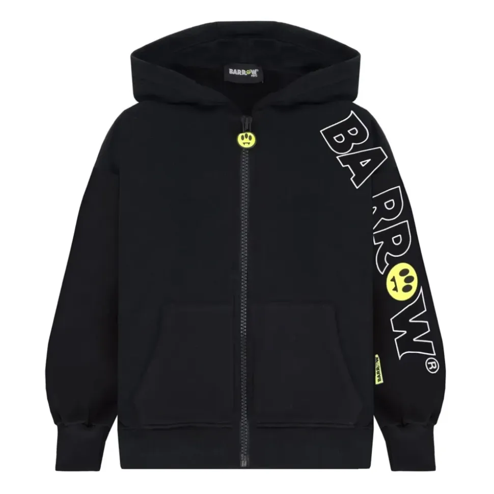Bluza z zamkiem i uśmiechem