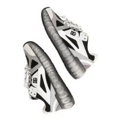 Bounce 12 Nylonowe i Skórzane Sneakersy ze Skóry Cielęcej