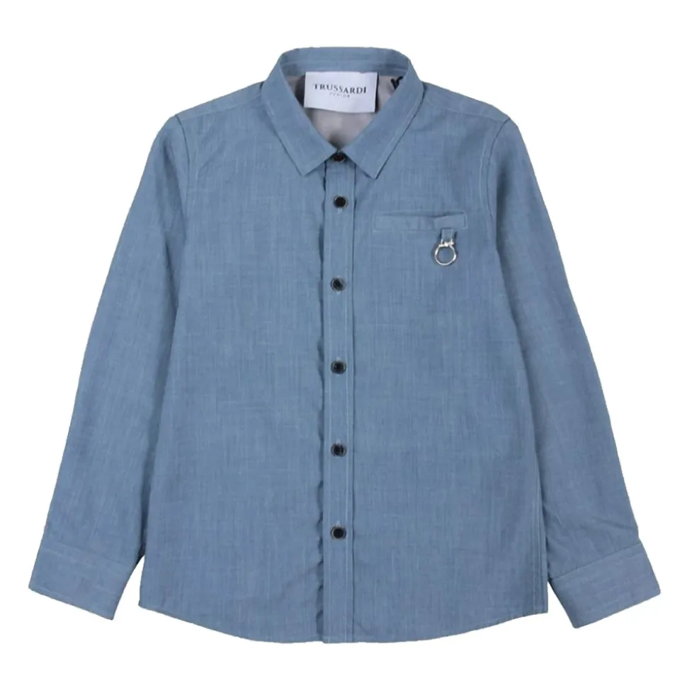 Camicia effetto jeans