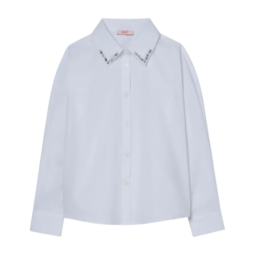 Camicia in popeline di cotone