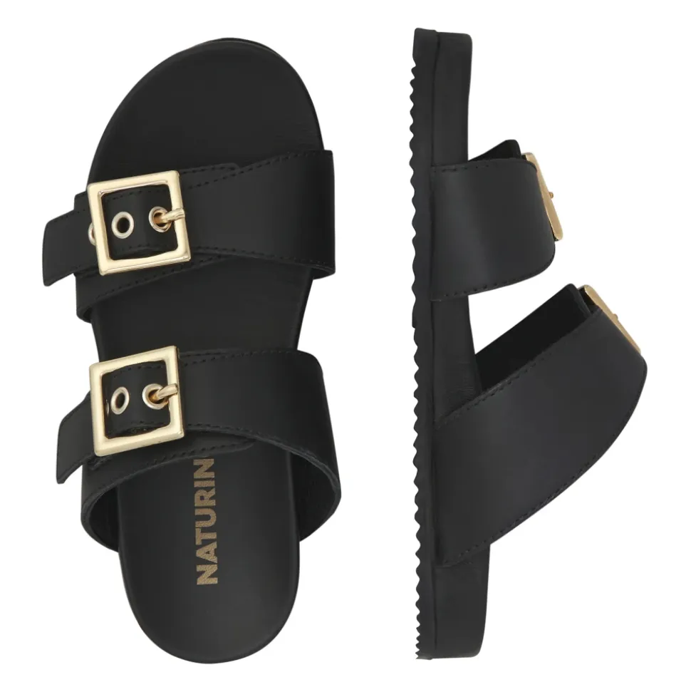 Cendy Leather Slippers