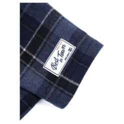 Check Wool Coat