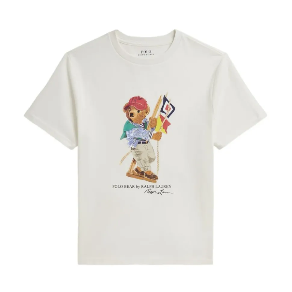 Classic Fit Bear Jersey T-Shirt