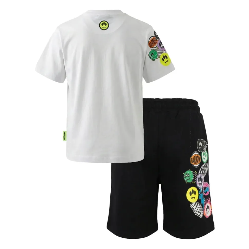 Completo Patch & Shorts - Styl Miejski Biały