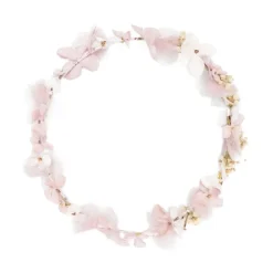 Coroncina per capelli con fiori