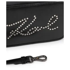Crinkled Faux-Leather Handbag