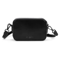 Crinkled Faux-Leather Handbag