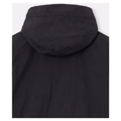 Crinkle Reps Hooded Jacket