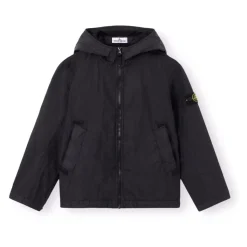 Crinkle Reps Hooded Jacket