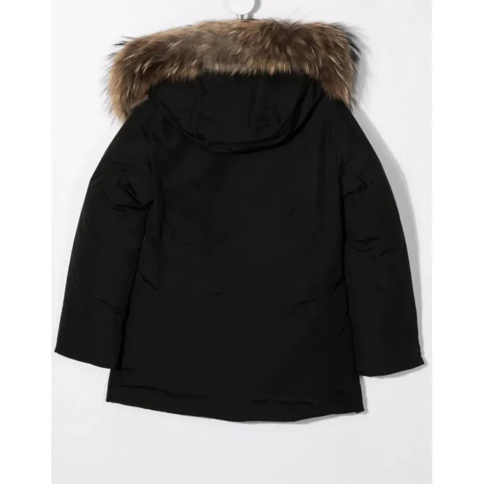 Czarna Arctic Racoon Parka
