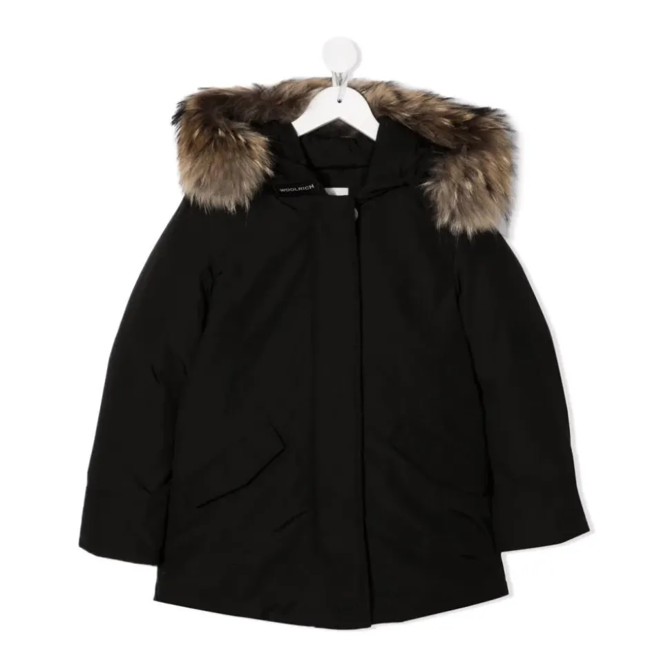 Czarna Arctic Racoon Parka