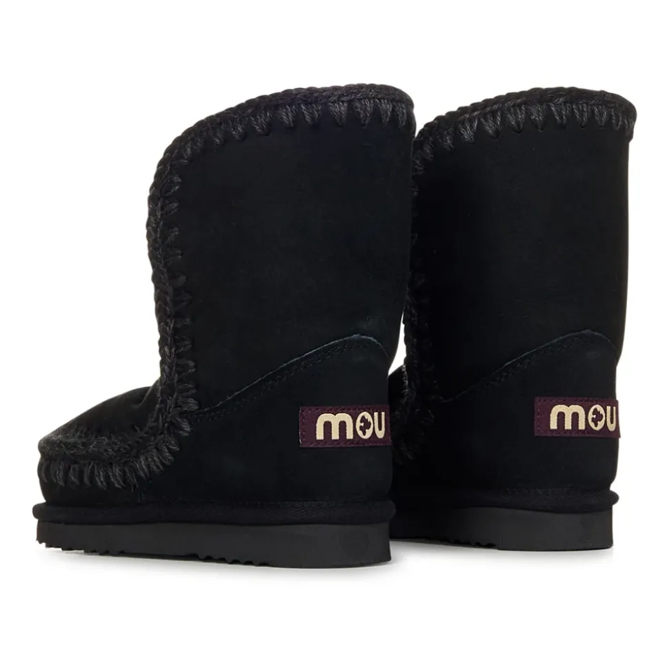 Czarne Buty Slip-on