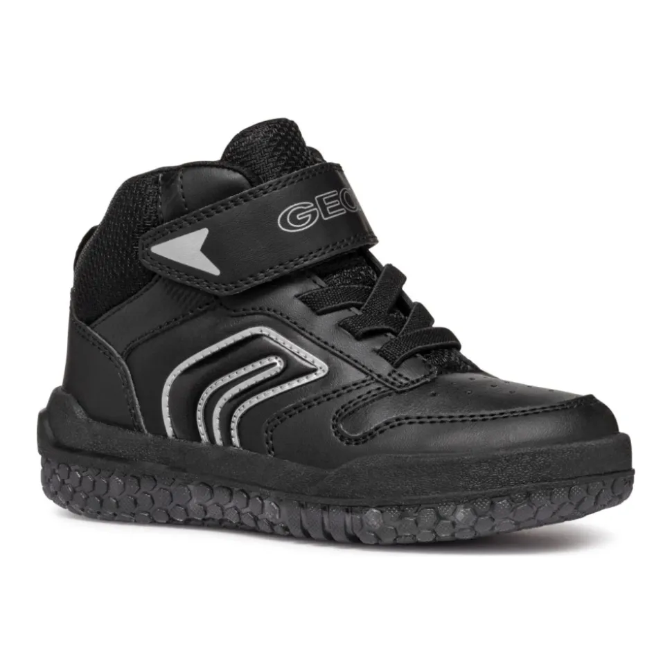 Czarne Dziecięce Buty z Buzzerlight