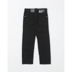Czarne dzieci straight leg jeans