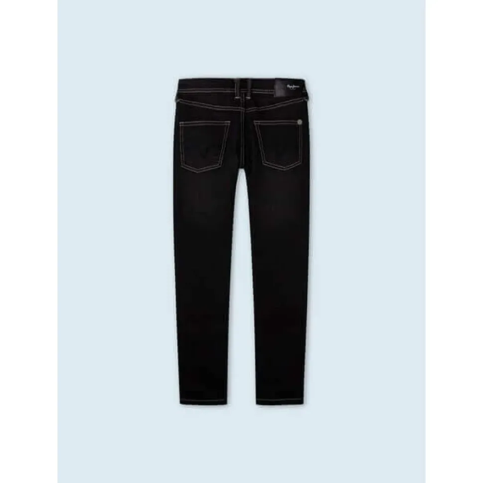 Czarne Skinny Jeans Technologia Gymdigo