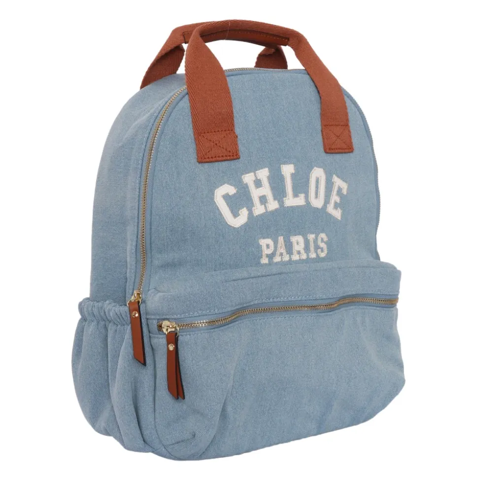 Denim Backpack
