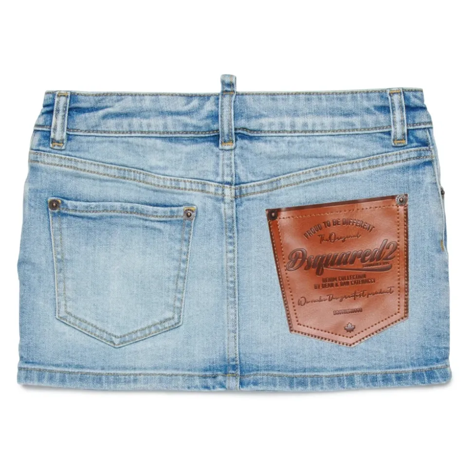 Denim Mini Skirt