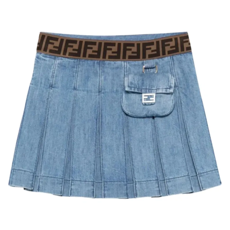 Denimowa Mini Spódniczka