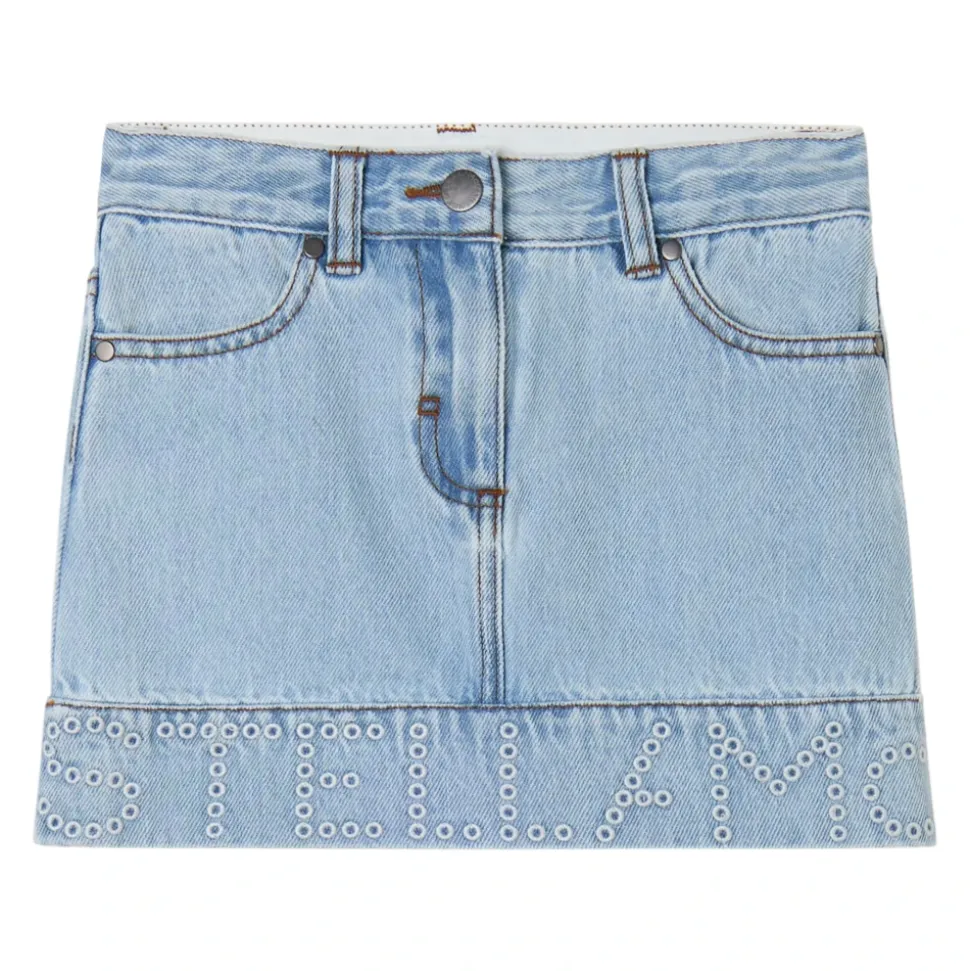 Denimowa Mini Spódniczka