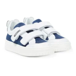 Denimowe Sneakersy z Misiem Teddy