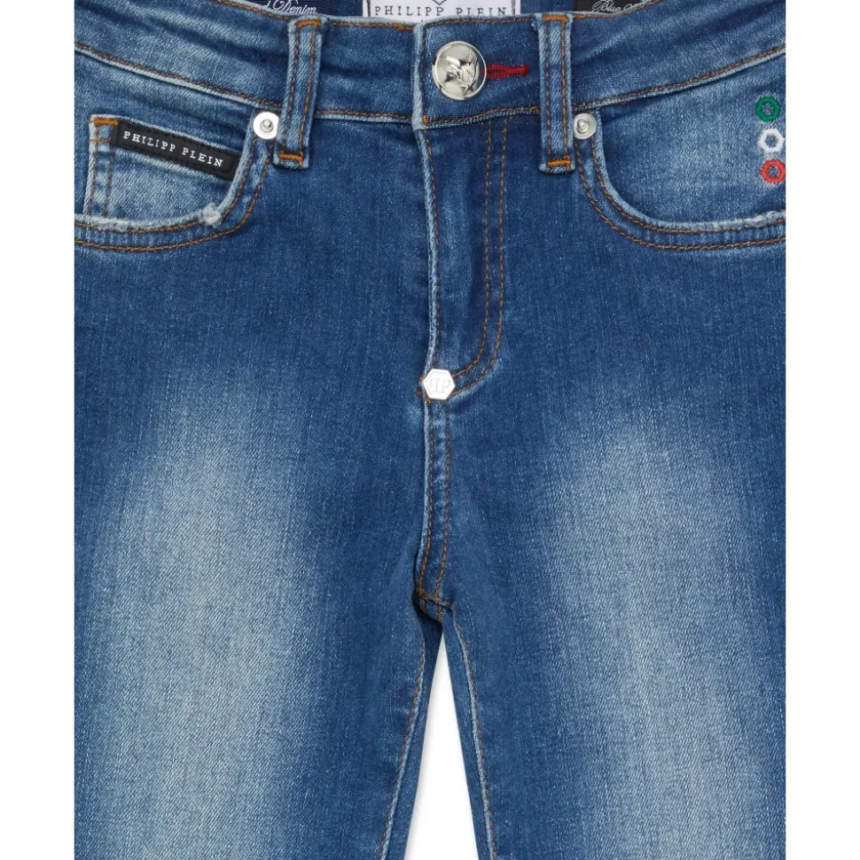 Denimowe spodnie skinny fit