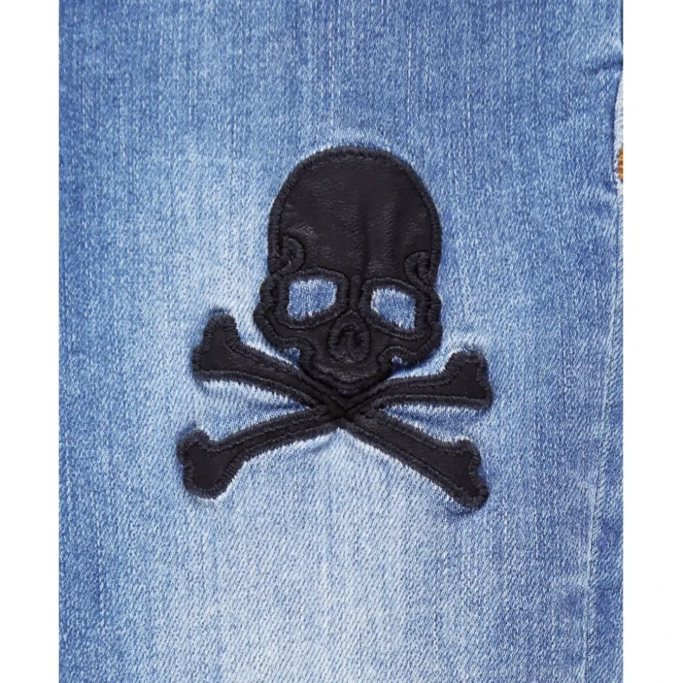 Denim Regular Fit Skull