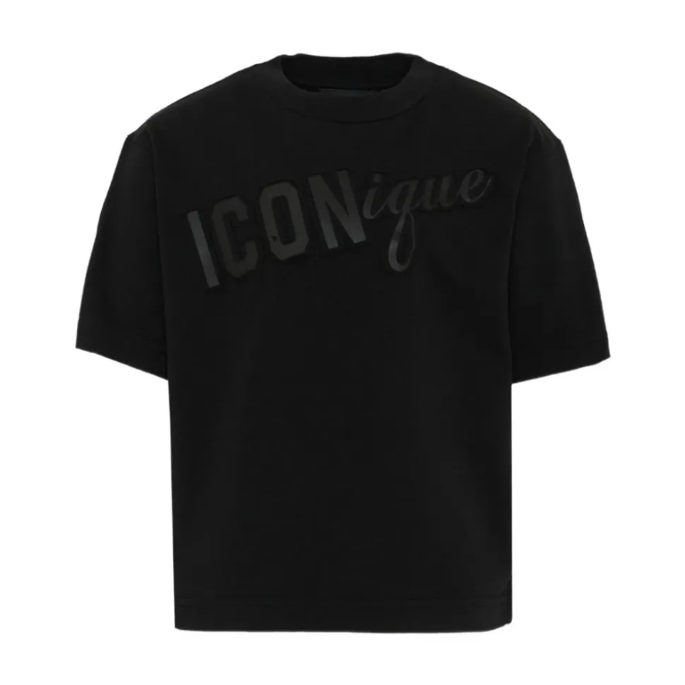 Dsquared2 T-shirty i polo Czarny