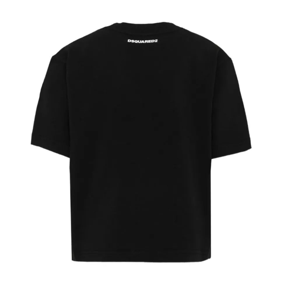 Dsquared2 T-shirty i polo Czarny