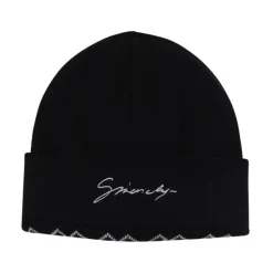 Dwustronna Dzianinowa Czapka Beanie
