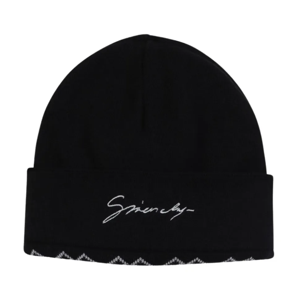 Dwustronna Dzianinowa Czapka Beanie