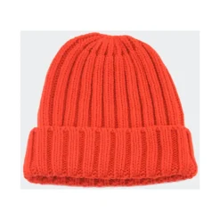 Dzianinowa czapka beanie z wypukłym logo