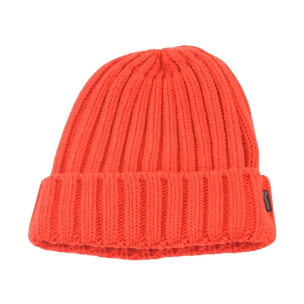 Dzianinowa czapka beanie z wypukłym logo