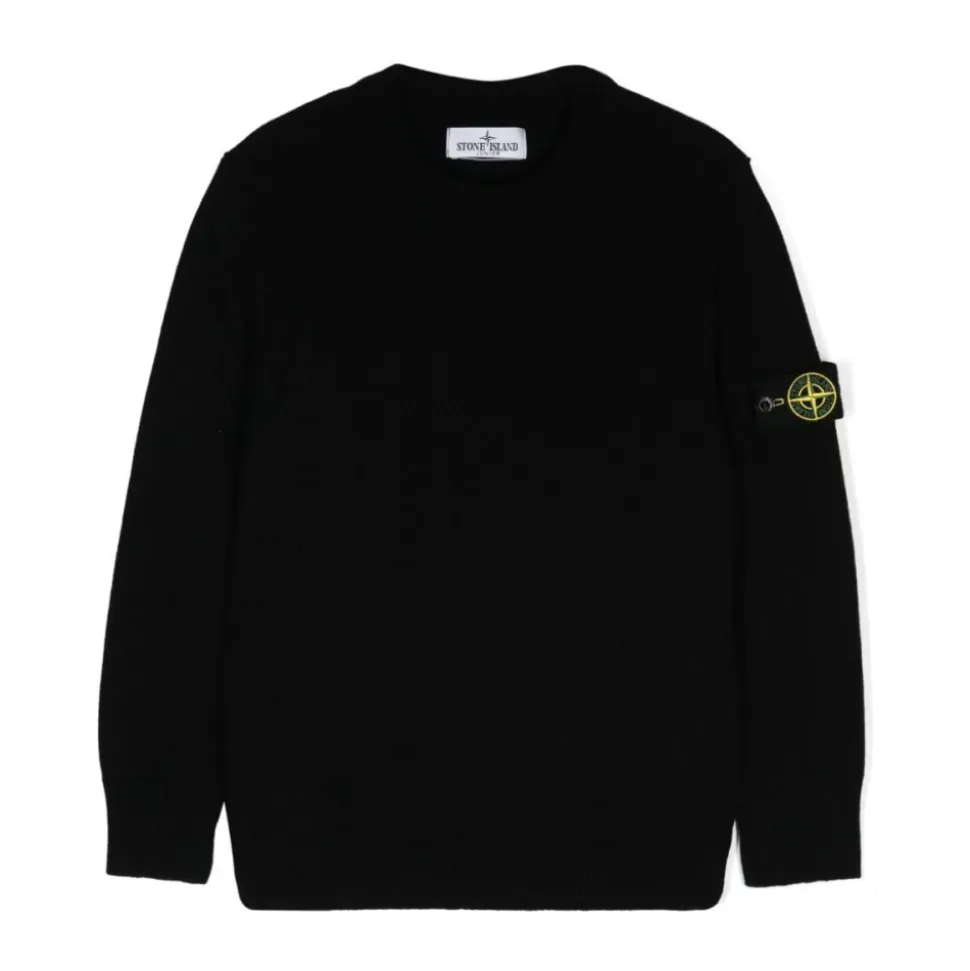 Dzianinowy sweter typu pulower