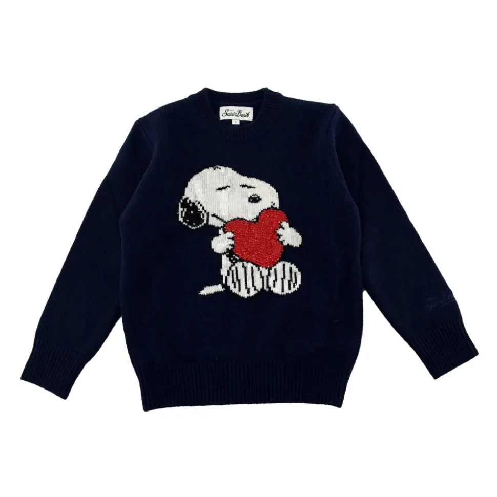Dzianinowy sweter z kokardą