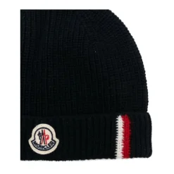 Dziecięcy Niebieski Beanie z Logo